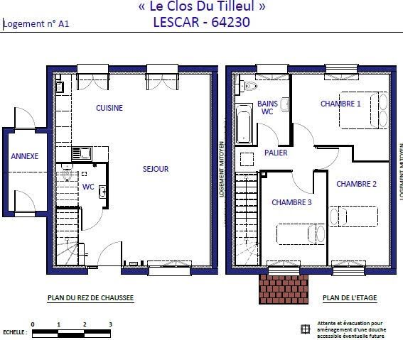 Vente maison 5 pièces 90 m² à Lescar (64230), 252 900 €