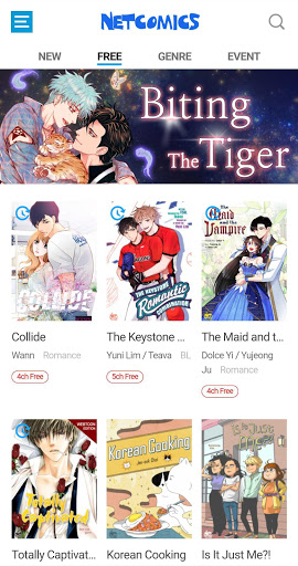 Screenshot NETCOMICS - Webtoon & Manga