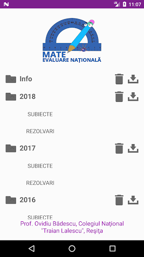 Mate Evaluare Nationala - v1.8