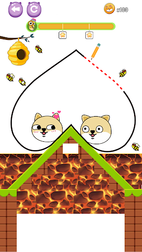 Screenshot Dog vs Bee: Save The Dog