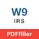 W-9 PDF Form for IRS icon