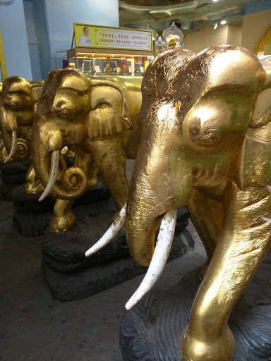 Golden elephant guard