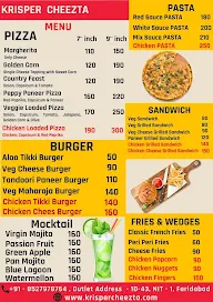 Krisper Cheezta menu 3