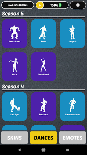 Battle Royale - Dances and Emotes and Skins