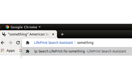 LifePrint Search Assistant