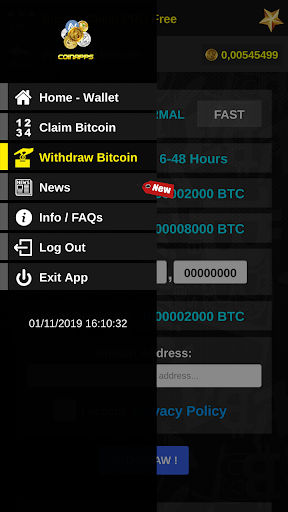 how to use bitcoin claim pro free