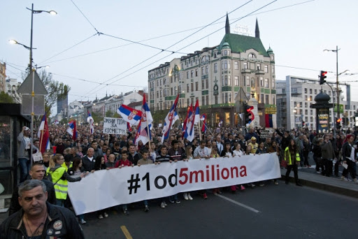 Francuska televizija: Današnji protest u Beogradu test za opoziciju