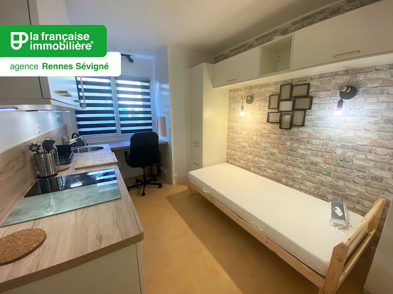 Location meublée appartement 1 pièce 9.55 m² à Rennes (35000), 445 €