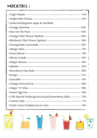 Tara House menu 7