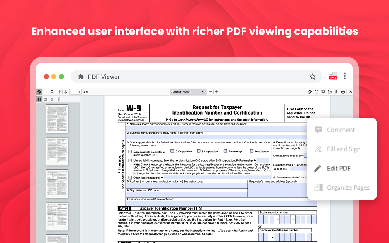 PDF Viewer - open in PDF Reader Preview image 1