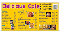 Dilicious Cafe menu 1