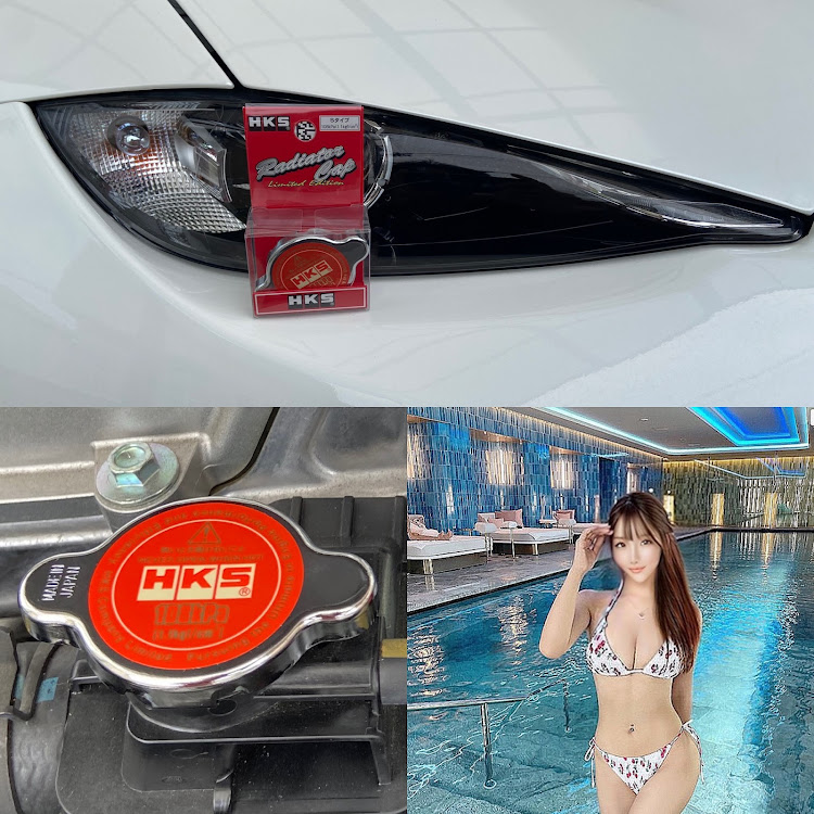 ロードスターRFのHKSラジエーターキャップ・108kPa・1.1kgf/㎠・気分転換♪に関するカスタム事例の投稿画像1枚目