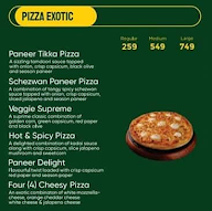 The Fusion Pizza menu 3