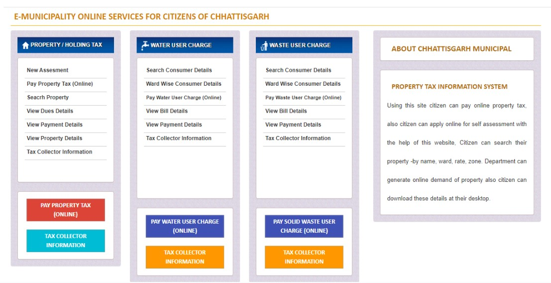 Chhattisgarh Property Tax 