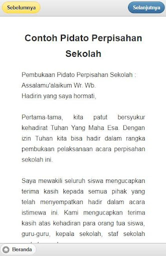 Kumpulan Pidato Lengkap