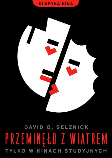 Polski plakat filmu 'Przeminęło Z Wiatrem'