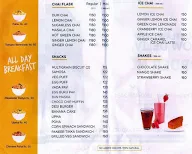 Chai Point menu 1