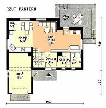 WB-3917 - Rzut parteru