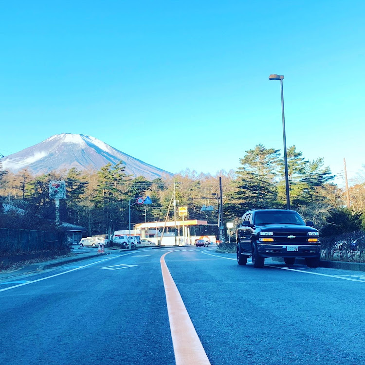 タホの富士山・アメ車・四駆・山中湖に関するカスタム事例の投稿画像1枚目