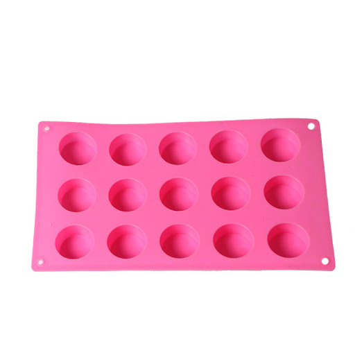 Title 4, Molde de silicone de sabão pequeno e redondo