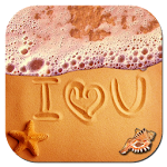 Cover Image of डाउनलोड Write on Beach (Sand) 1.3 APK