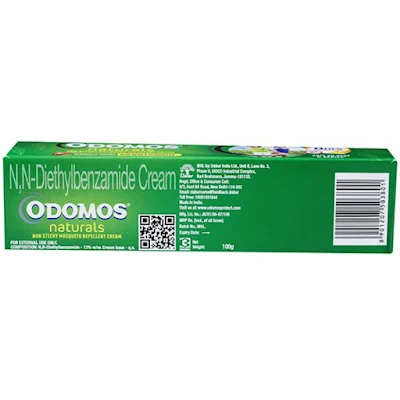 Odomos Naturals Mosquito Repellent Cream - 100 gm