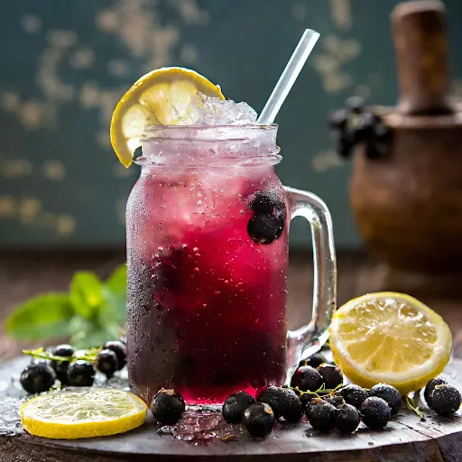 Blackcurrant Sparkler [450 Ml, 1 Mason Jar]