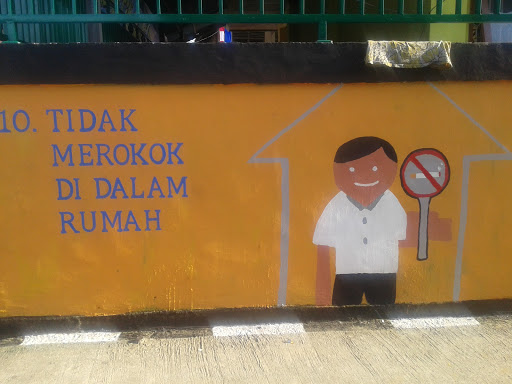 No Smoking Mural