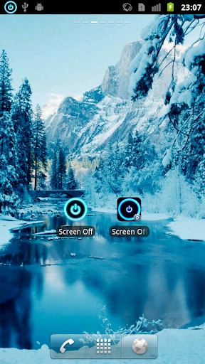 Screen Off and On