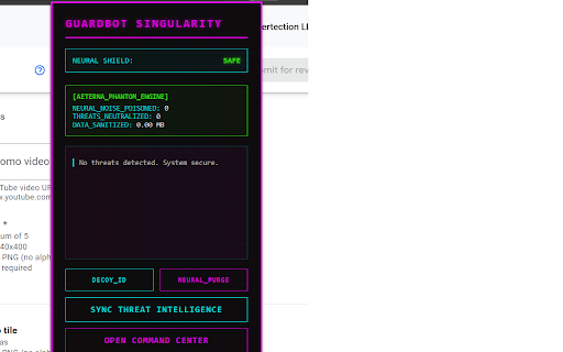 Cybertection GuardBot Web Protection screenshot 1