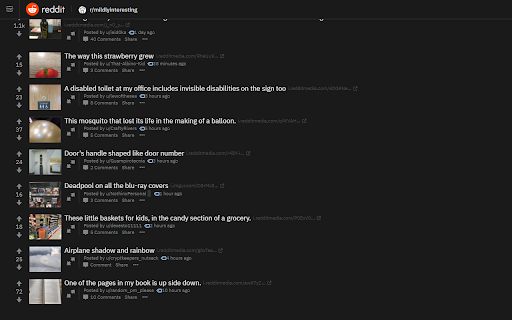 Reddit Redesign Redesign