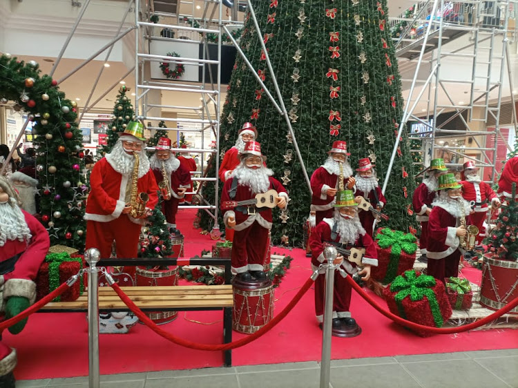 Christmas Decorations at Thika Road Mall in Roysambu.