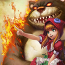 Tibbers and Annie