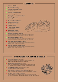 Oki Poki - Sushi,Dimsum & More menu 2