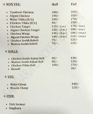 Sardar Ji Chicken Corner menu 1