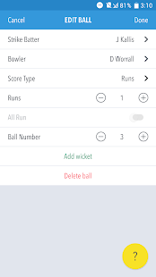 MyCricket Live Score - náhled