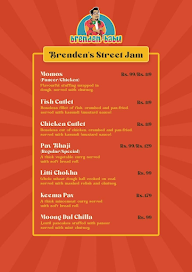 Brenden Babu menu 6