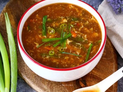 Hot And Sour Veg Soup