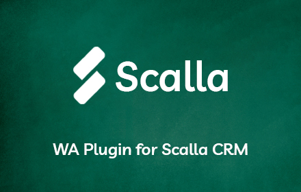 Scalla - WA Plugin for scalla CRM small promo image