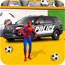 Descargar Superheroes Police Car Stunt Top Racing G Instalar Más reciente APK descargador