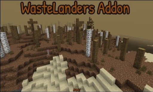 Screenshot Waste Landers for Minecraft PE