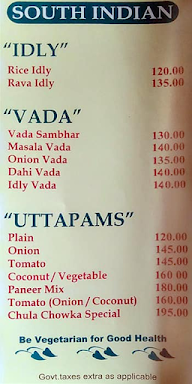 Chulha Chowka Restaurant menu 4