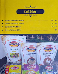 Zeeshan - Apna Hyderabadi Food menu 1