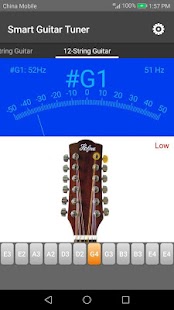 Smart Guitar Tuner - náhled