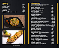 Tapriwala - The Contemporary Tea Cafe menu 5