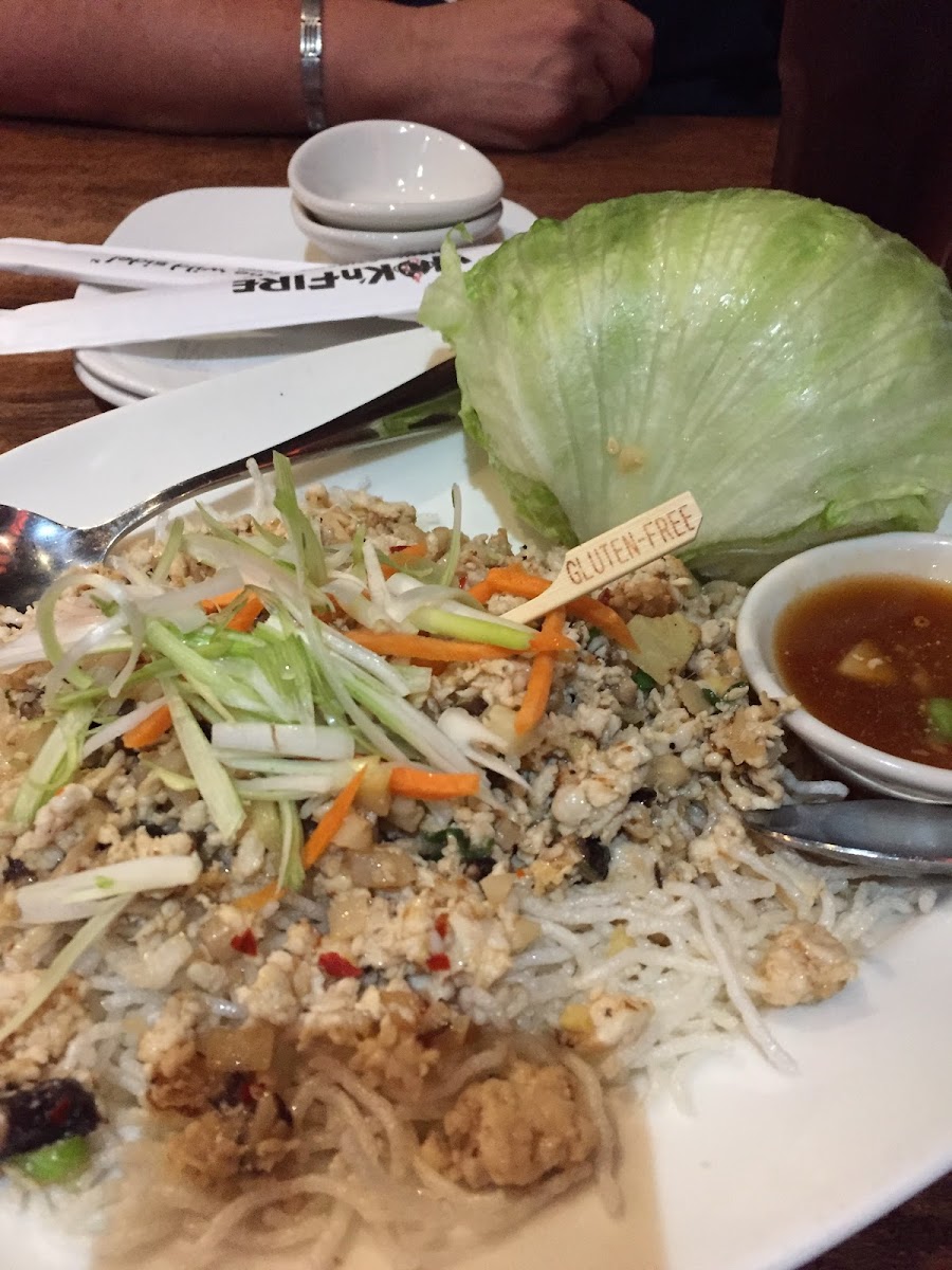 Gluten-Free at Wok'n Fire