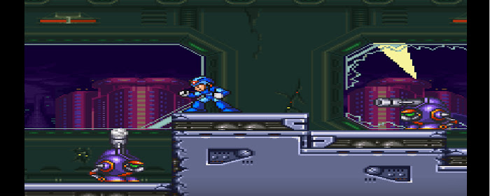 Mega Man X3 marquee promo image