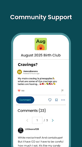 Pregnancy App & Baby Tracker screenshot #2