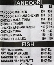 Ganpat Chicken & Fish Corner menu 1