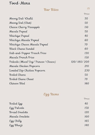 Vaastu - The Dining Bar menu 3